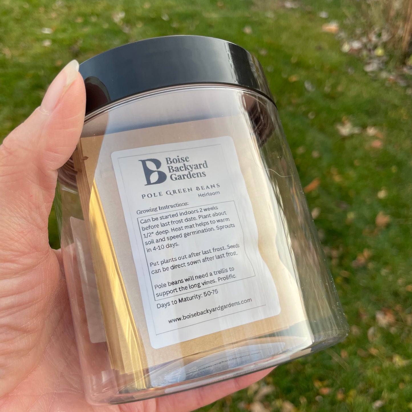 Classic Garden Seed Jar