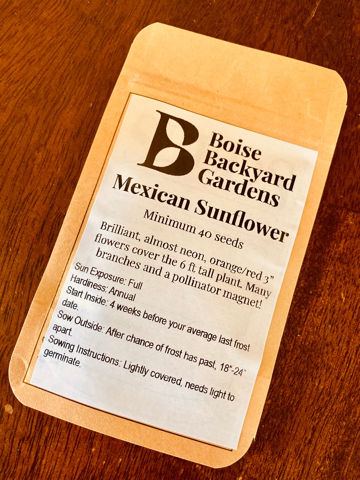 Mexican Sunflower Seeds