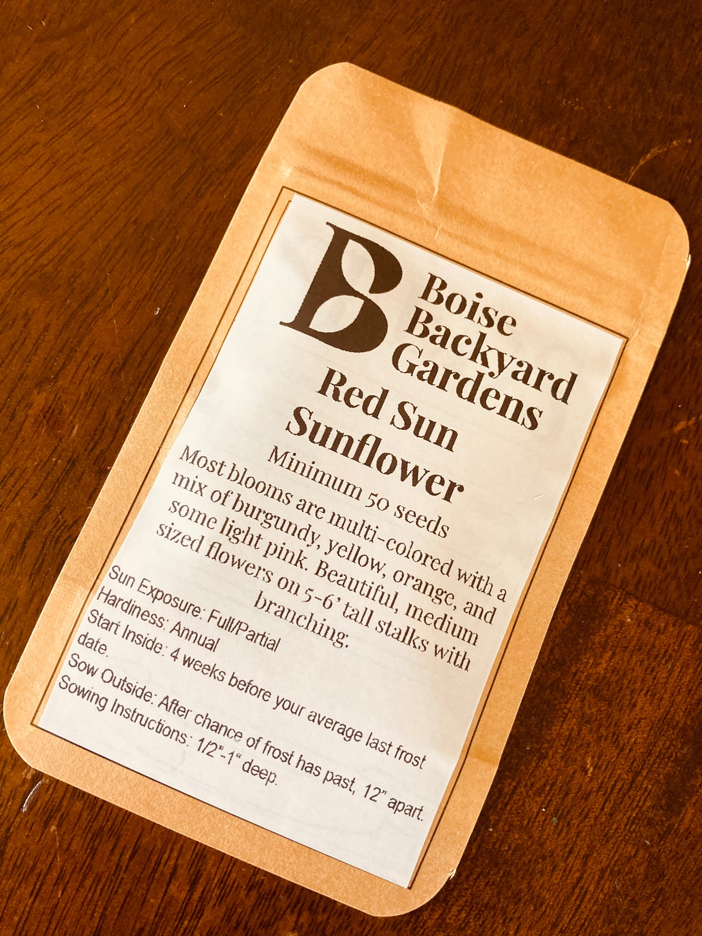 Red Sun Sunflower Seeds