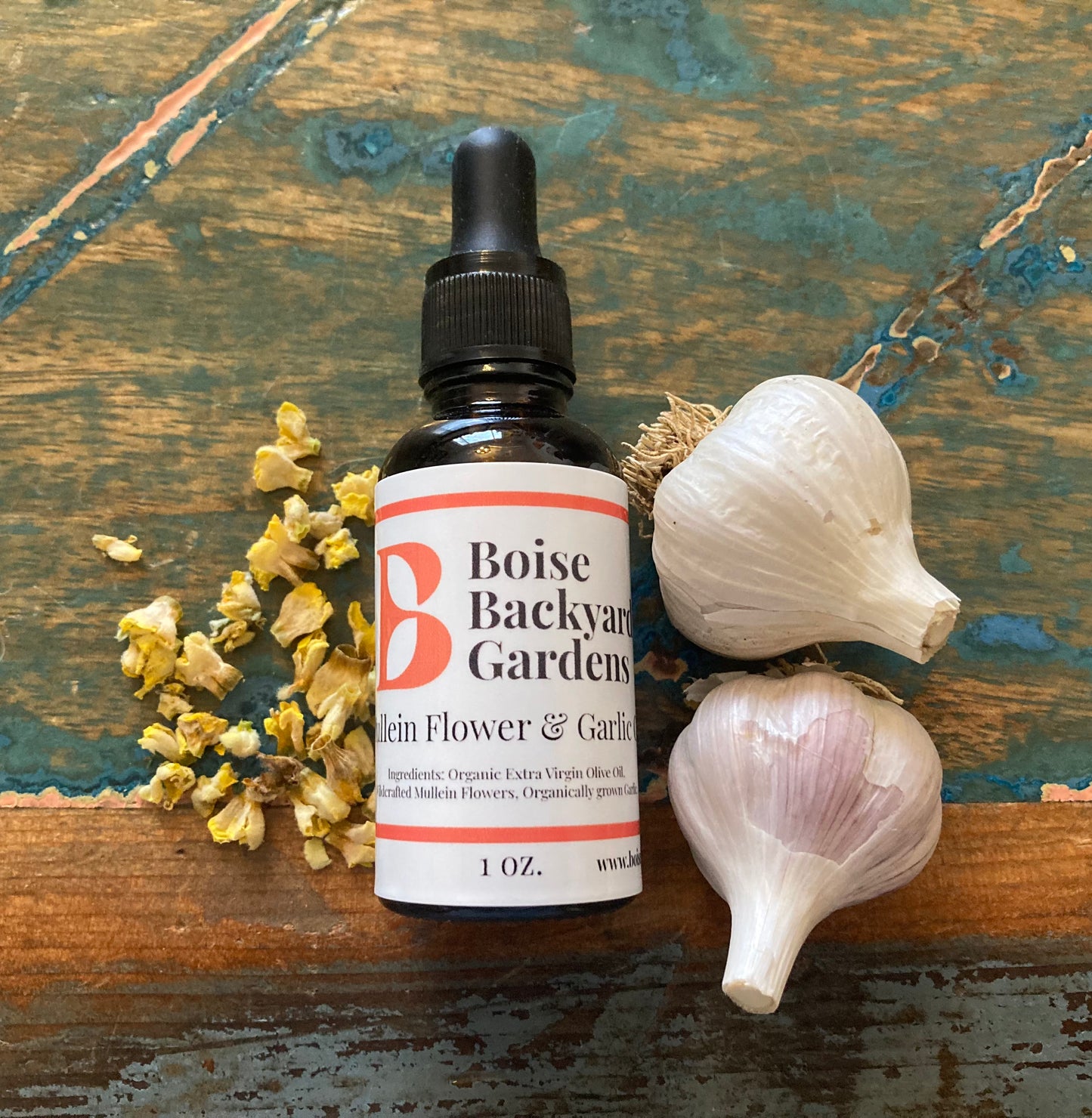 Mullein Flower & Garlic Oil