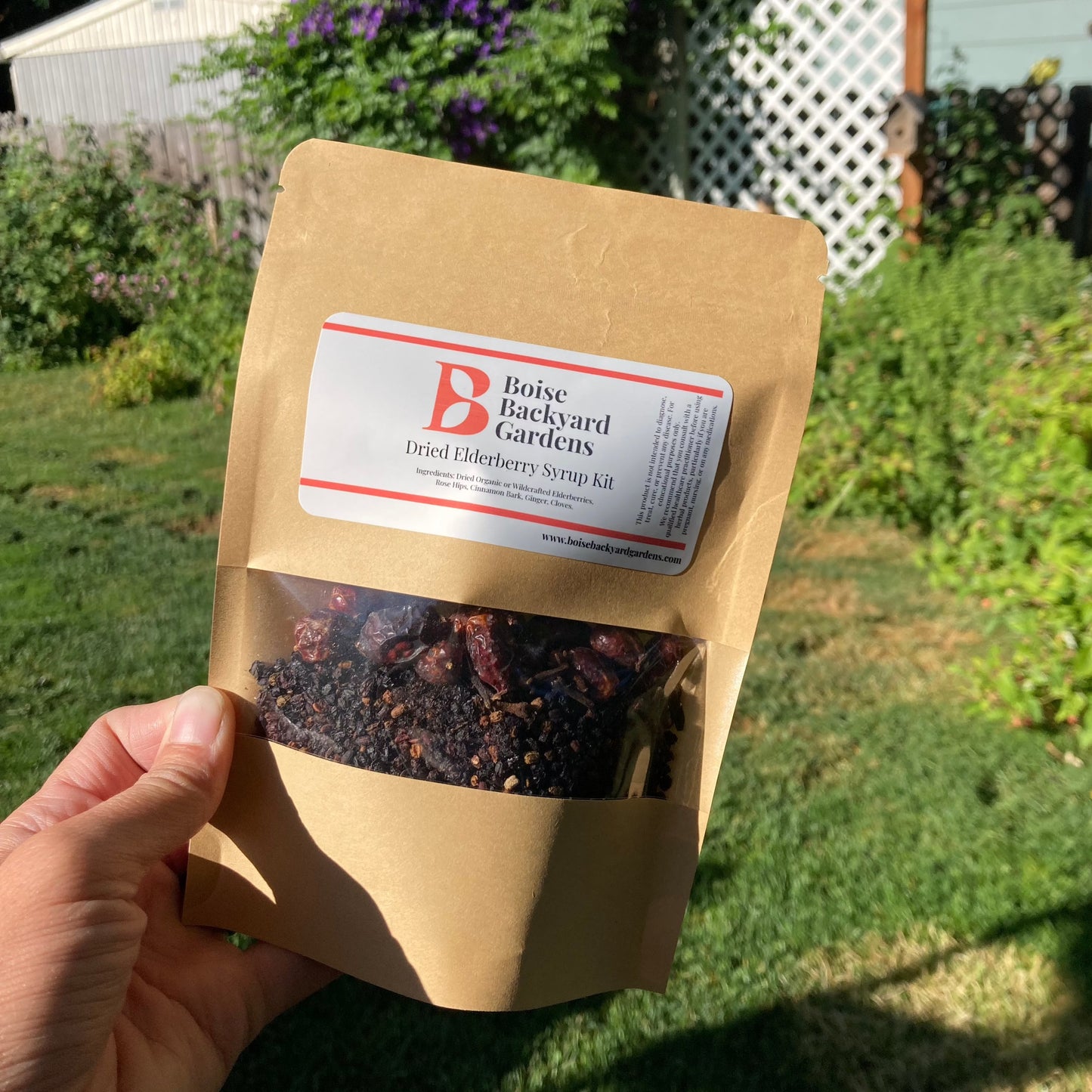 Dried Elderberry Syrup Kit