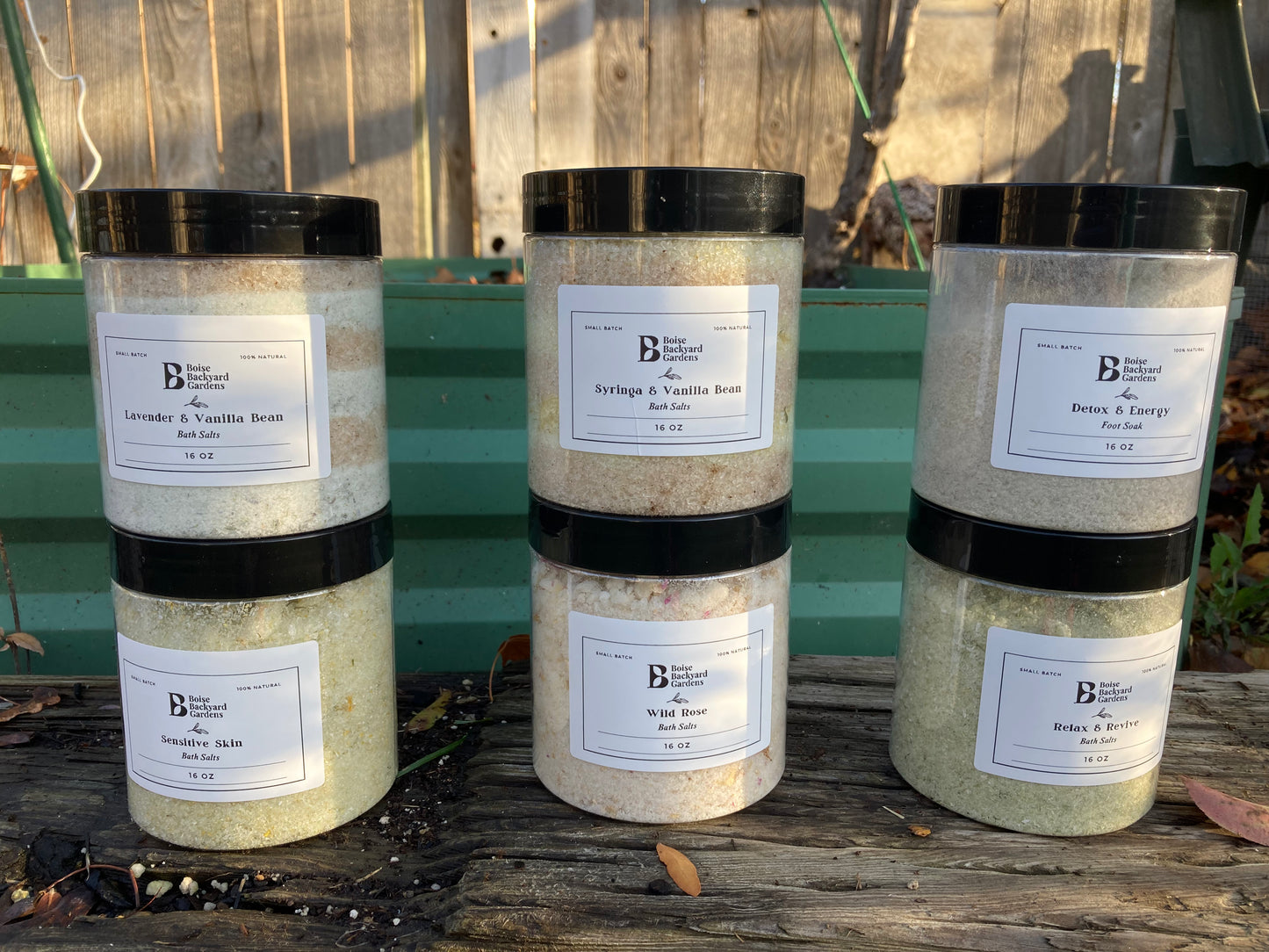 Herbal Bath Salts - 16 oz