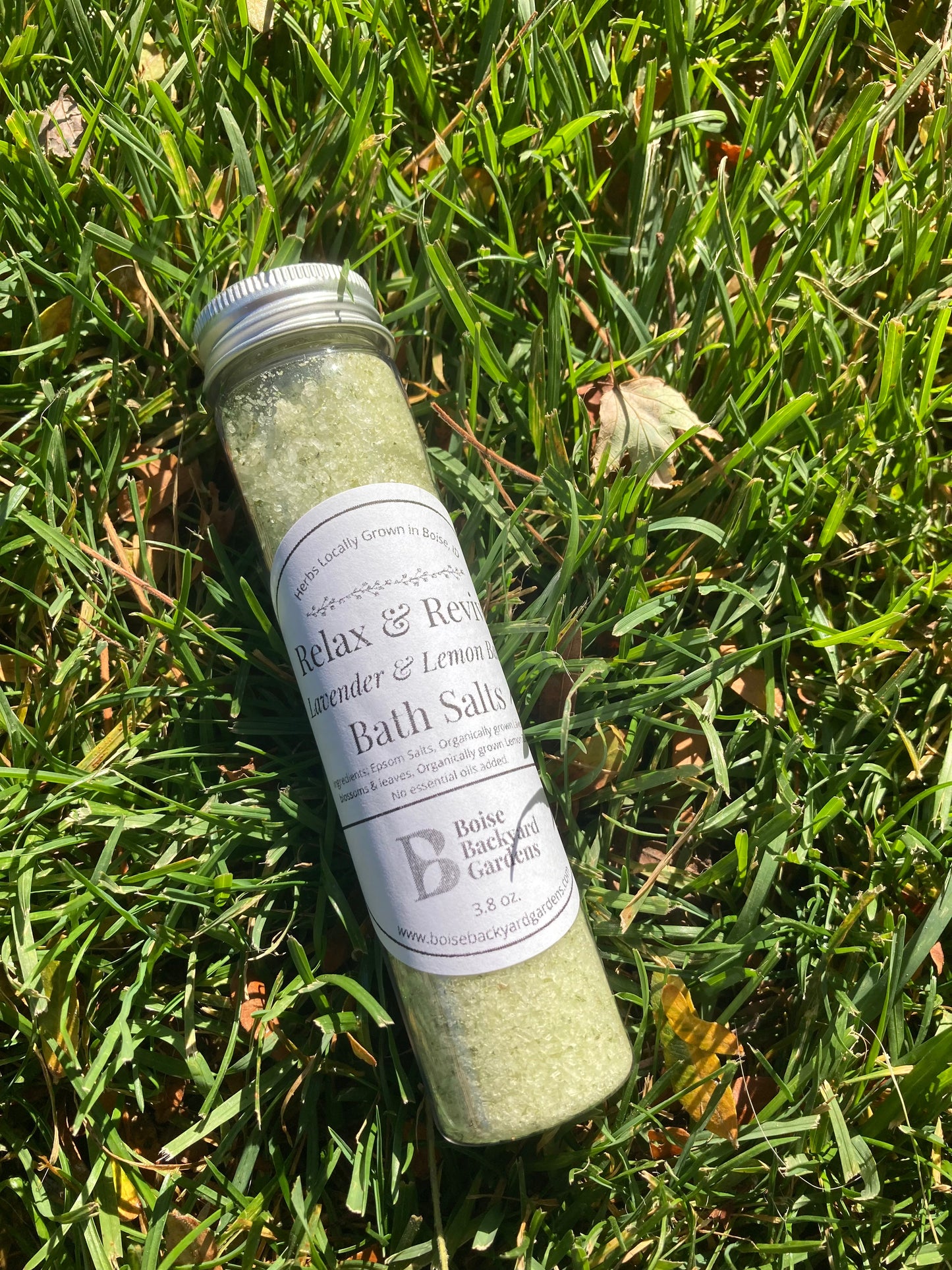 Relax & Revive Herbal Bath Salts - Lavender, Lemon Balm