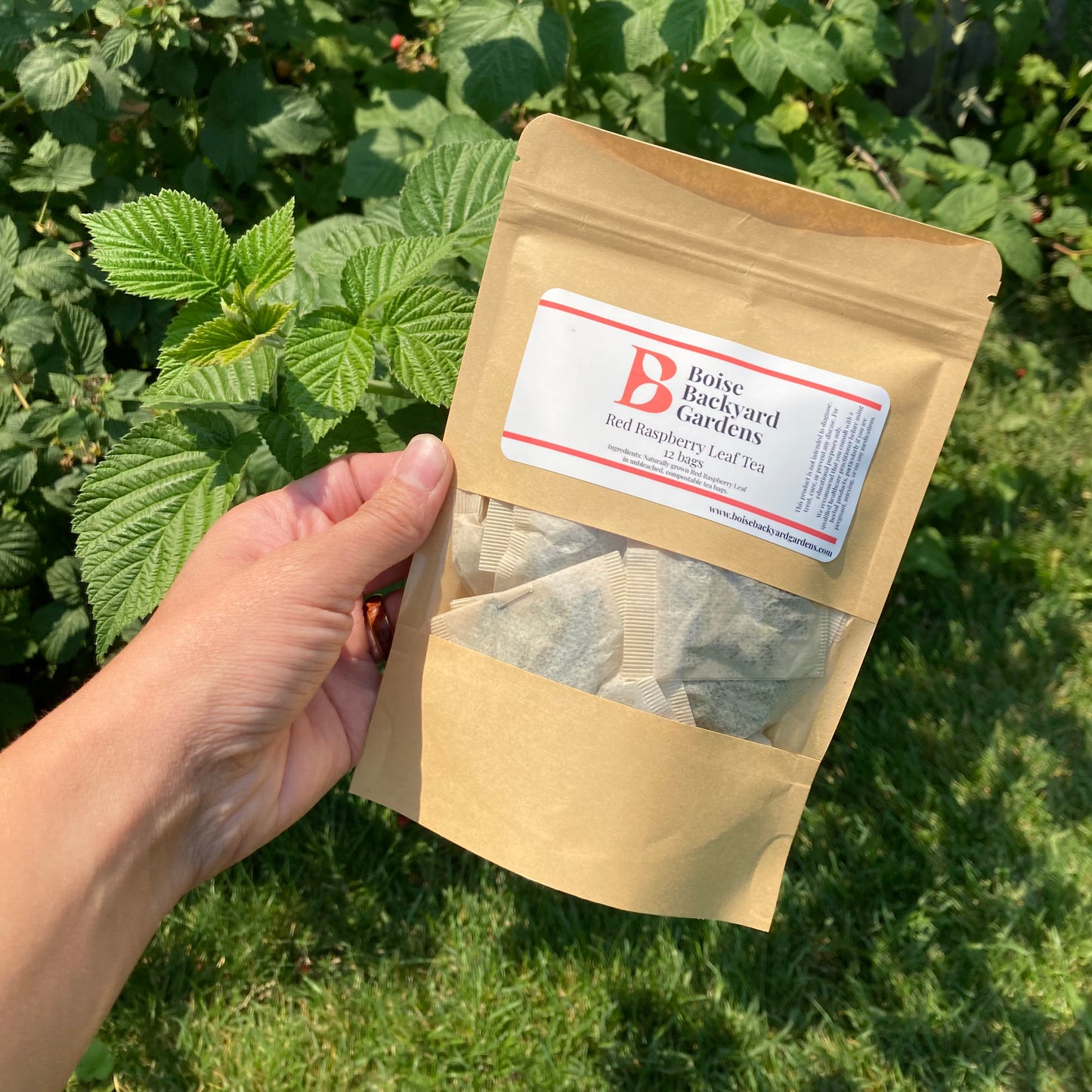 Red Raspberry Leaf Tea Bags - 12 bags